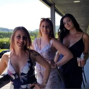 Love Riche Lavender Floral Dress